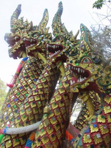 Dragon gate at Doi Suthep
