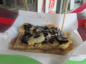 Banana Chocolate Roti from Chiang Mai