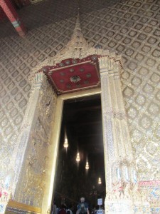 Entrance to the Emerald Buddha