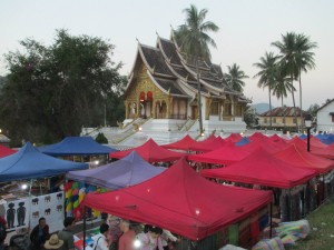 Night Market at Luang Prabang, Laos