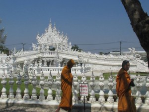 Monks at the White Temple