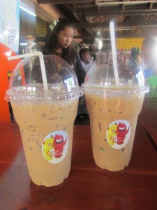 Thai Iced Tea from Cabbages and Condoms' Cafe