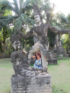 Sculptures at the Buddha Park