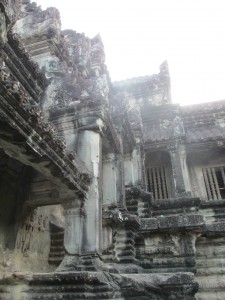 Inside Angkor wat