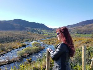 Enjoying the View at Caragh Lake on the Ring of Kerry