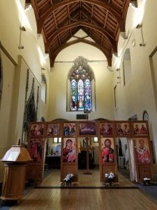 The Orthodox section of St. Nicholas Church in Galway