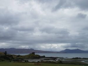 Can you see Dunscaith Castle? -Isle of Skye