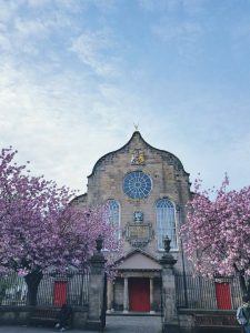 Kirk of the Canongate in Edinburgh